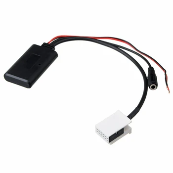 

bluetooth Aux Receiver Cable Adapter with Microphone Wireless Aux Module for Peugeot 207 307 407 308 for Citroen C2 C3 RD4