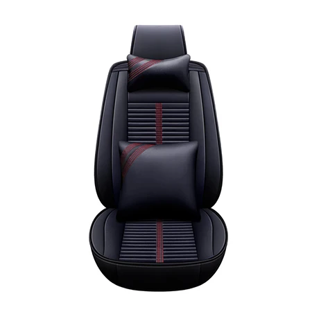 Полностью Покрытые автомобильные чехлы из искусственной кожи для renault duster fluence kadjar koleos laguna 2 3 latit - Название цвета: black luxury