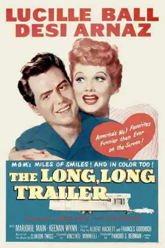 Длинный трейлер из фильма Desi Arnaz Sr. Lucille Ball marjory Шелковый плакат настенная