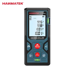 Hanmatek laser rangefinder 50m 100m laser telêmetro laser digital régua régua ferramenta de teste horizontal bolha