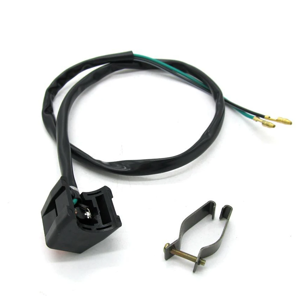 Motorcycle Horn Switch Replacement ABS Black+red 59cm Accessories