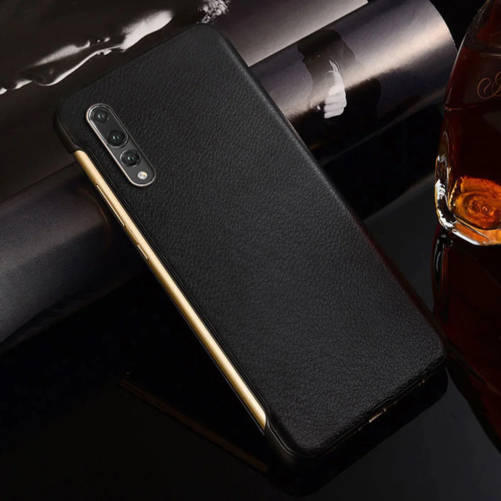 Умный флип-чехол для Huawei P10 с окошком P20 P30 Pro mate 20 Lite функция сна Пробуждение чехол для телефона из искусственной кожи+ Жесткий ПК