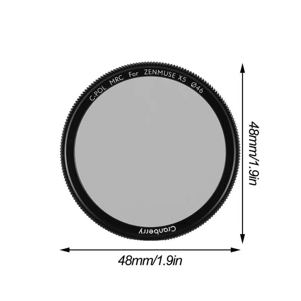 Воздушный объектив натуральный Adjastable мини портативный фильтр для объектива CPL HD фильтр для объектива камеры для DJI Zenmuse X5/X5S