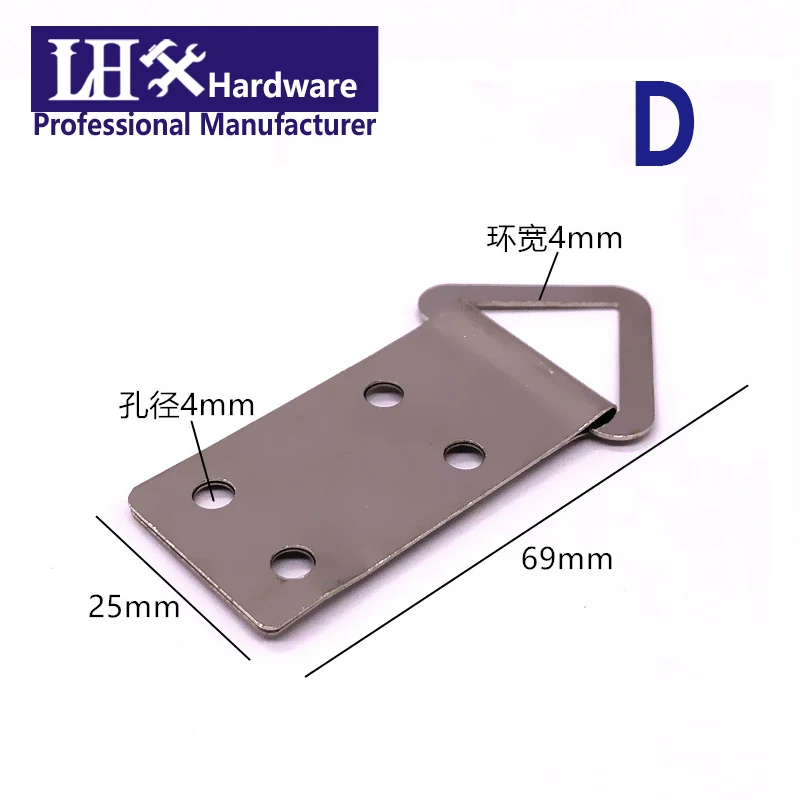Description Picture 5 of itemHooks D Ring for Photo Frame Hanging Picture Oil Painting Mirror Home Decoration Wedding Product 20pcs DIY YP67 H1