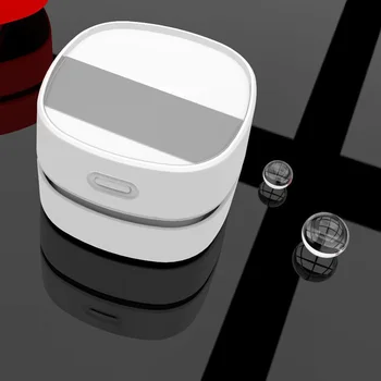 

Student Gift Notebook Home Vacuum Cleaner Automatic Cleaning Computer Cute Scraps Collector Mini Desktop Portable Dust Keyboard