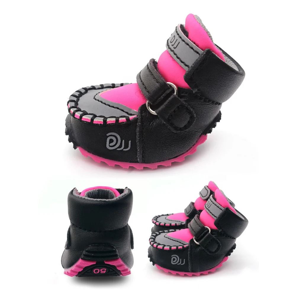 4 шт. цветной для домашних животных Обувь собак спортивная обувь отдыха пуделей