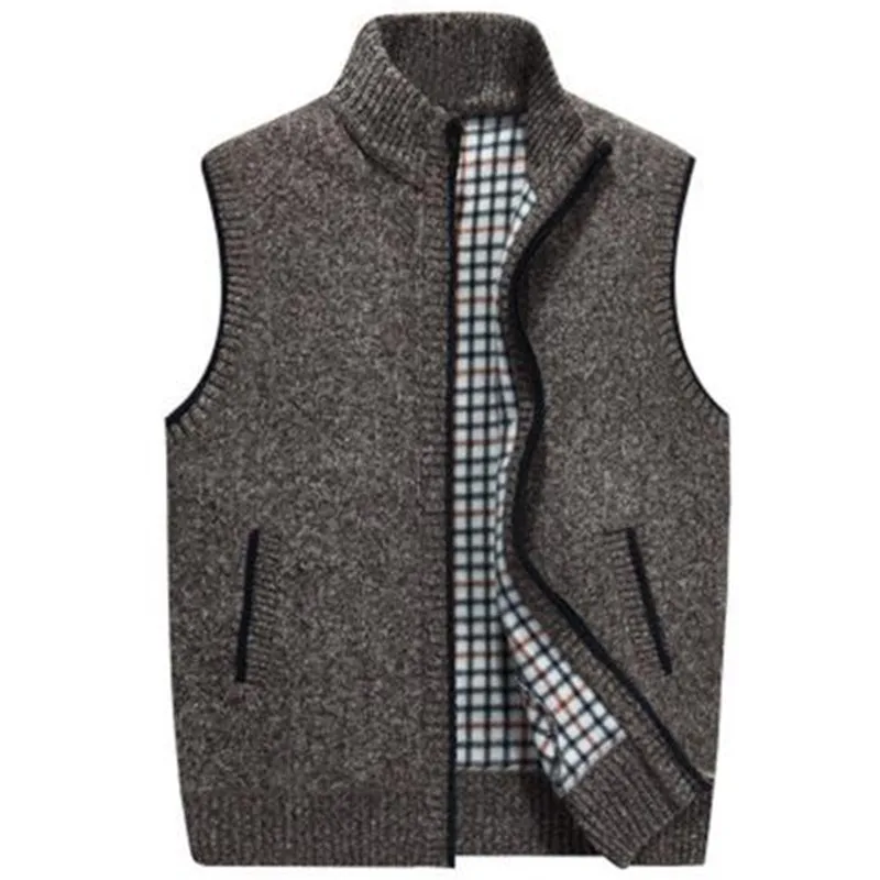 Men's Armless Vest Sweater - Image 4