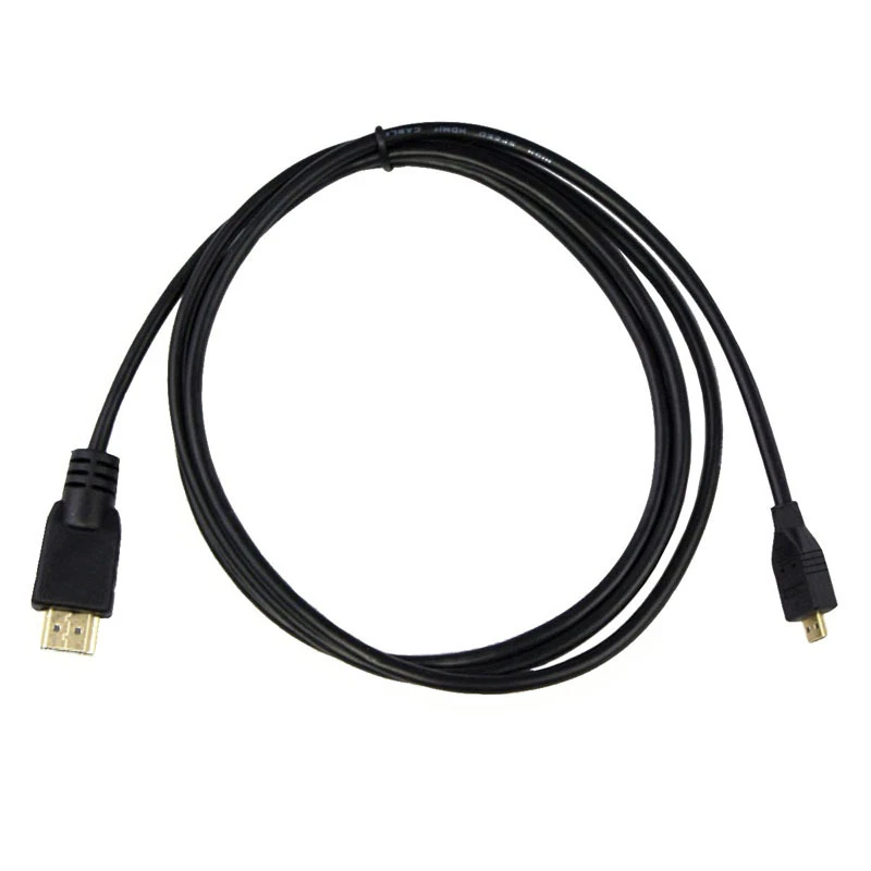 1,5 м микро HDMI к HDMI кабель аудио возврат Адаптер для GoPro Hero 3 Аксессуары для камеры