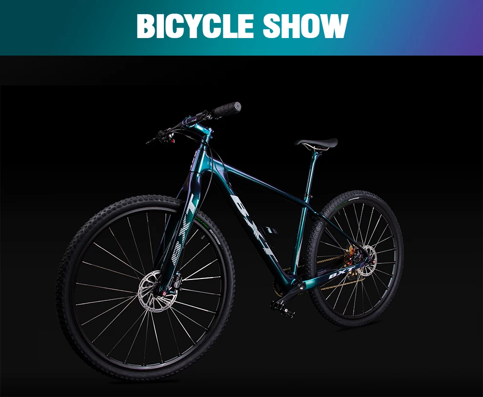 BXT велосипед карбоновый горный велосипед 29er 11 скоростей двойные дисковые тормоза S/M/L жесткая рама полный MTB велосипед горный велосипед