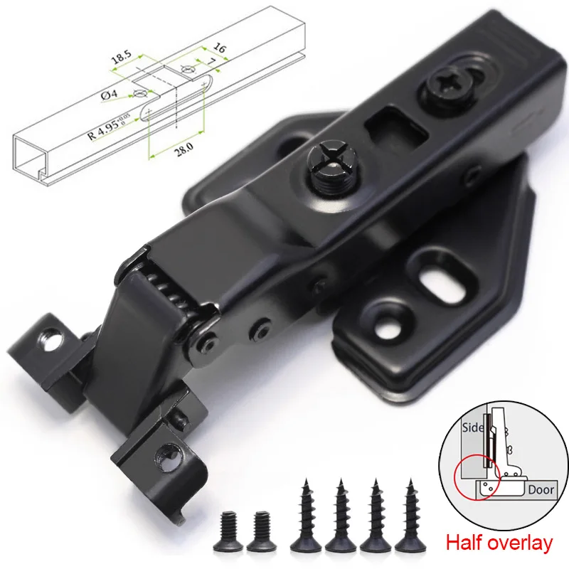 Versatile Metal Aluminum Glass Door Hinge