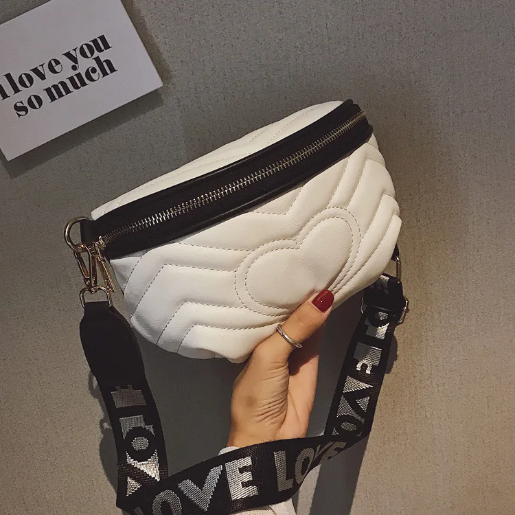 

INS Super Fire New Arrival Bag Women's 2018 New Style Fashion Korean-style Versatile Shoulder Chest Pack Broadband Shoulder Bag