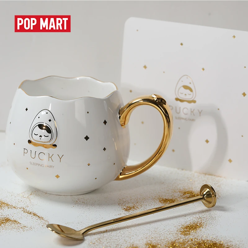 POPMART Pucky керамическая чашка для сна детей в качестве красивого подарка Бесплатная