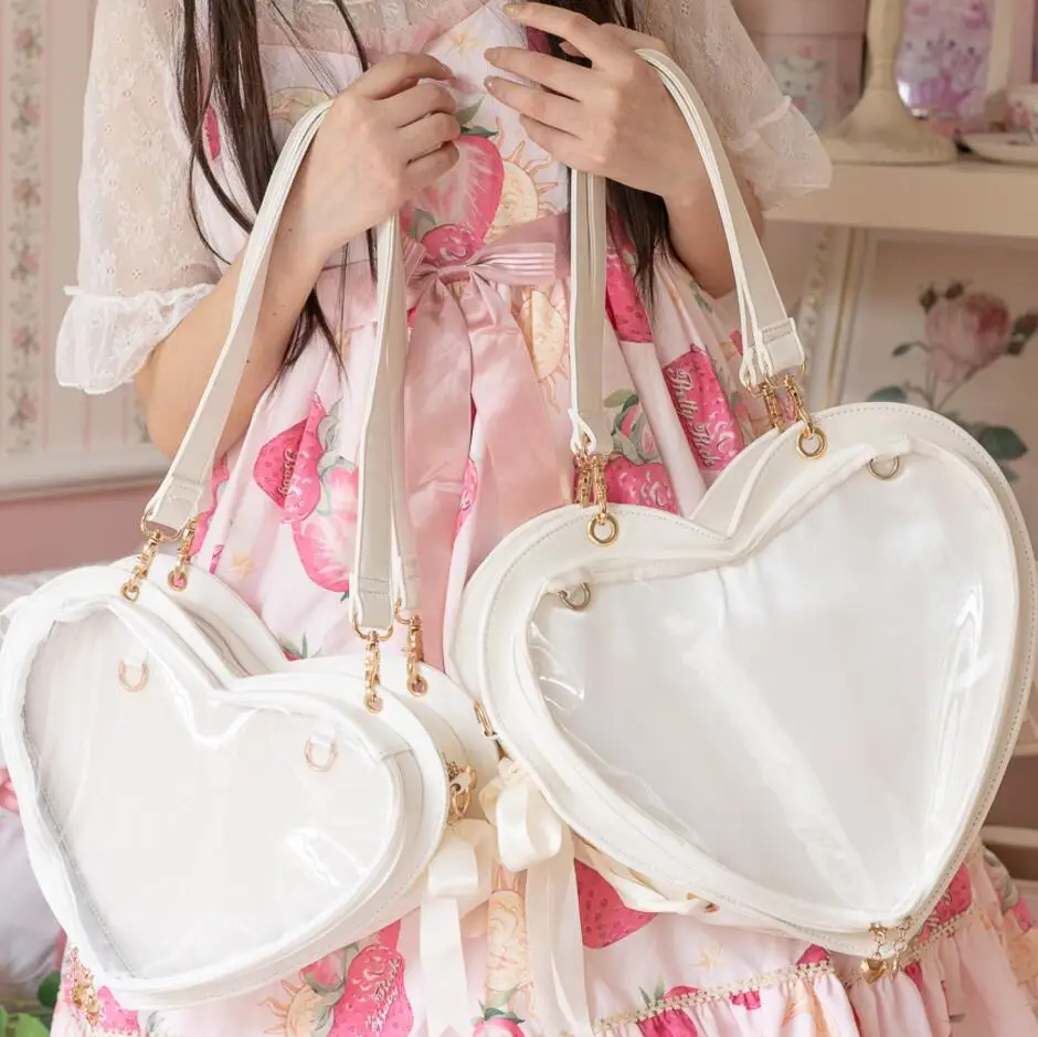 Lolita Cute Harajuku Vintage Handbag Women Totes Shoulder Bag Handmake 