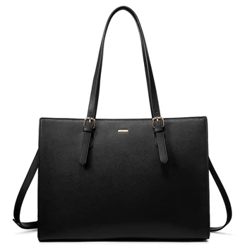 

2020 women handbag shoulder bag for office ladies large laptop tote bags for 14/15. 6 inch luxury handbags women bags design