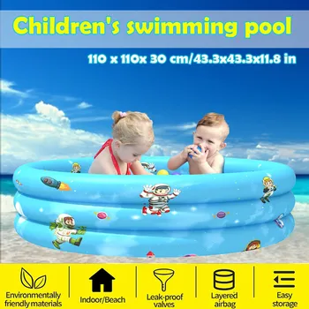 

Children Inflatable Swimming Pool Inflatable Bathtub Kids Summer Water Fun Play inflatable Bath Tub Round lovely animal printed