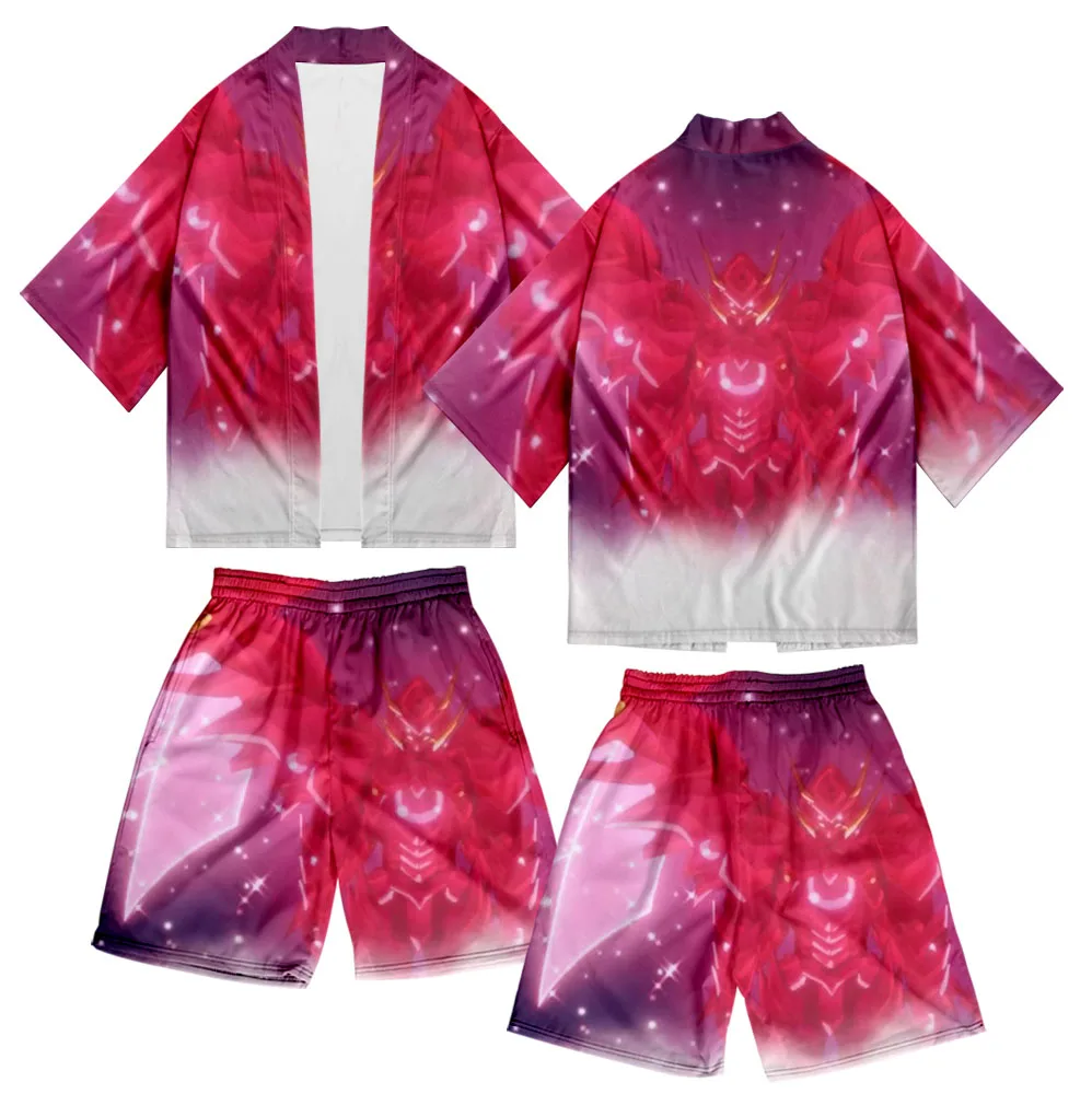 

New Summer 3D High School DxD Kimono T-Shirt Men Women Cardigan Harajuku Style Casual Hip Hop Boy's/Girl's Cool Sets Clothing