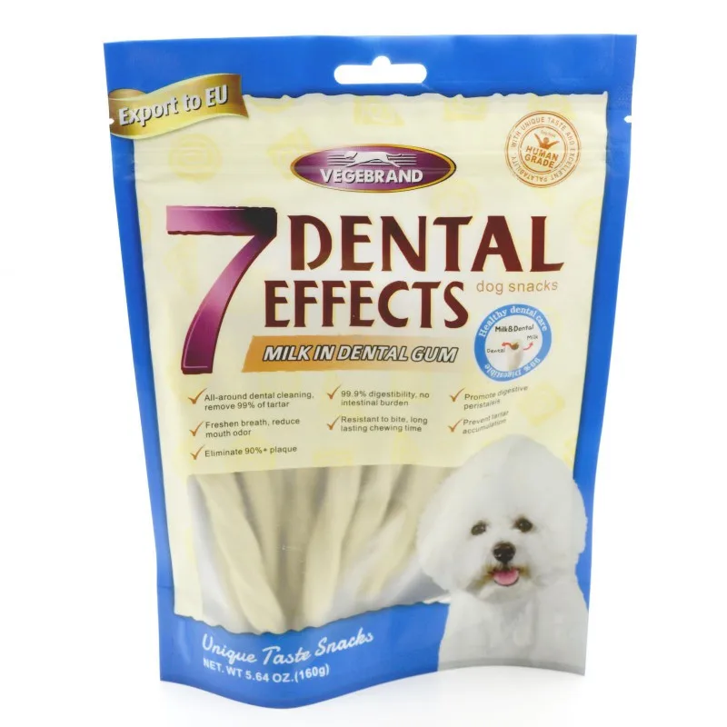 

15g Dog Cleaning Teeth Snack Fresh Beef Chew Food Feeders Dogs Snacks Health Foods for Dog Pet items