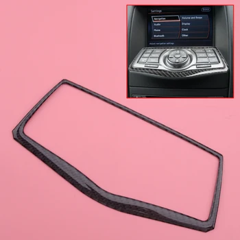 

Carbon Fiber Navigation GPS Control Panel Trim Cover Fit for Nissan 370Z 2009 2010 2011 2012 2013 2014 2015 2016 2017 2018-2020
