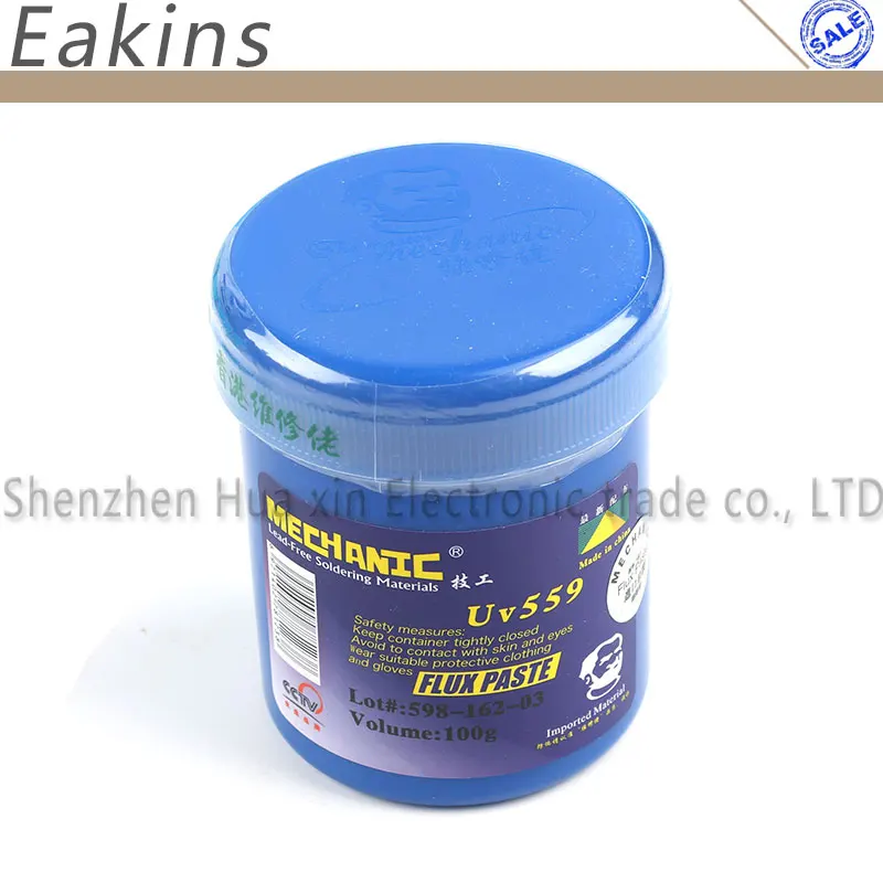 

MECHANIC NC-559-ASM Blue No-Clean BGA Repair Solder Soldering Flux Paste Reballing Solder Ball soldering flux 100g