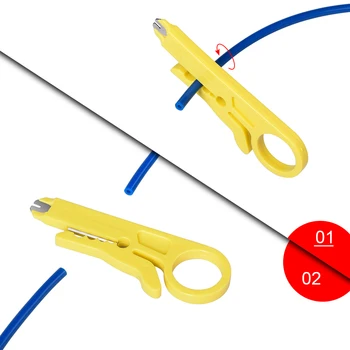 

Mini Portable Wire Stripper Knife PTFE Tube Cutter 3D Printer Tools for 3D Printer Teflonto Tube Hotend I3 Mk8 Extruder Kit