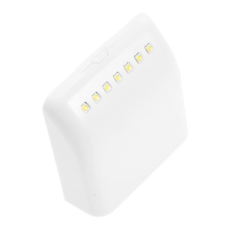 7 LED Датчик управления Ночная лампа под шкафом ABS универсальная мебельная