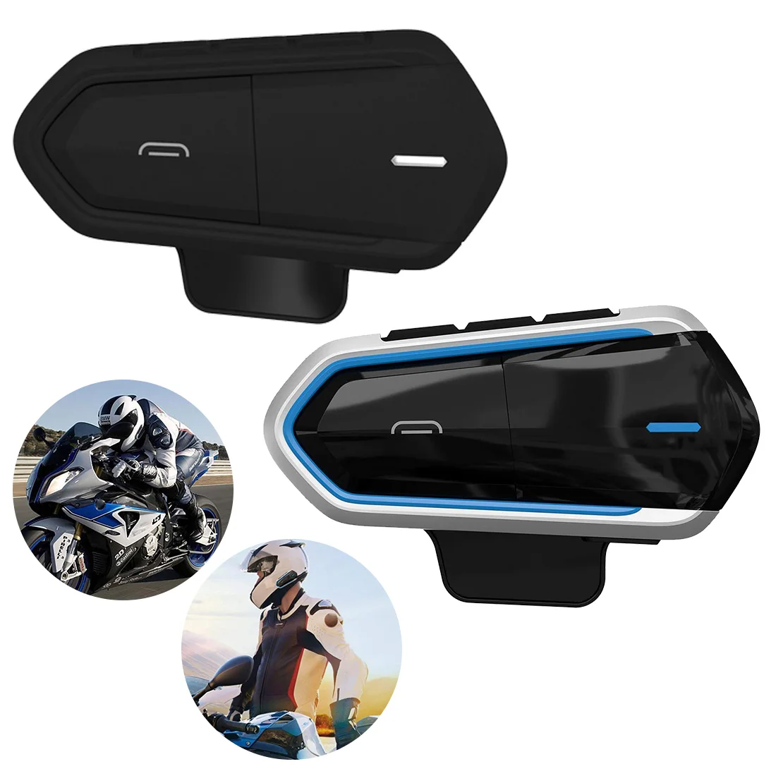 Шлем наушники мотоцикл Bluetooth гарнитура Hands Free простота в эксплуатации водонепроницаемый беспроводной длинный режим ожидания