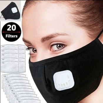 

Masks Washable and Reusable Mask Anti Virus Isolation Masks Anti PM2.5 Dust Filter Masks