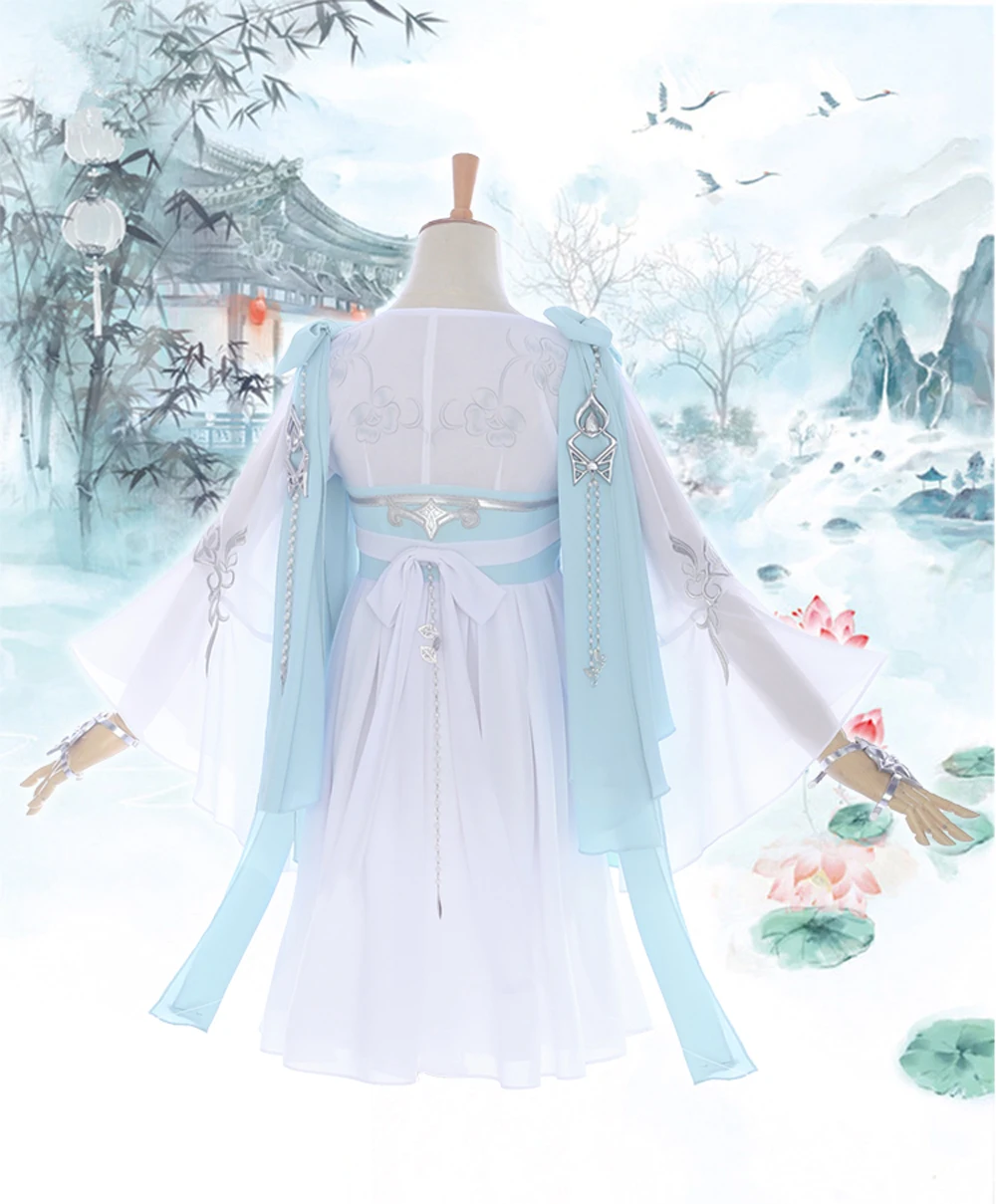 VEVEFHUANG игра Cospaly Костюм Moonlight Blade Girl Magic Blade Yi Huagong косплей костюм на Хэллоуин костюм униформа наряд