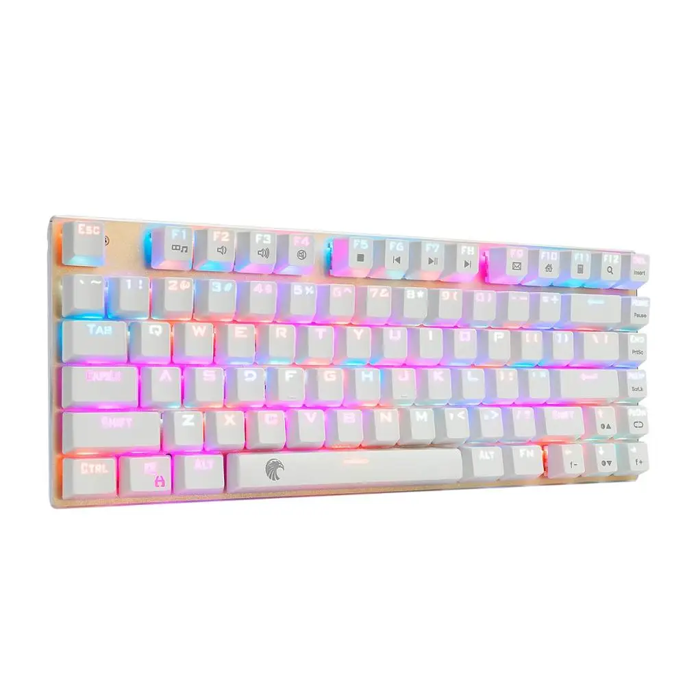 Механическая игровая клавиатура E Element Z 88 60% RGB водостойкая компактная 81 клавиша
