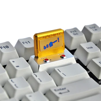 

Metal Backspace Keycaps For Cherry Mx Switch Mechanical Gaming Keyboard Keycaps Replacement Retro Nostalgia Game Console Design