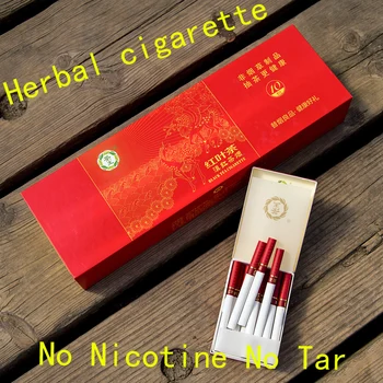 

10 Packs China Black Tea Smoke Aromatherapy Quit Smoke Artifact Red Leaf Tea Cigarette Non tobacco Products No Nicotine