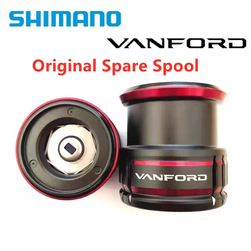 Original SHIMANO VANFORD Spinning Fishing Reel Spare Spool 1000 C2000S  2500SHG C3000HG 4000 4000MHG C5000XG Shallow Deep Spool