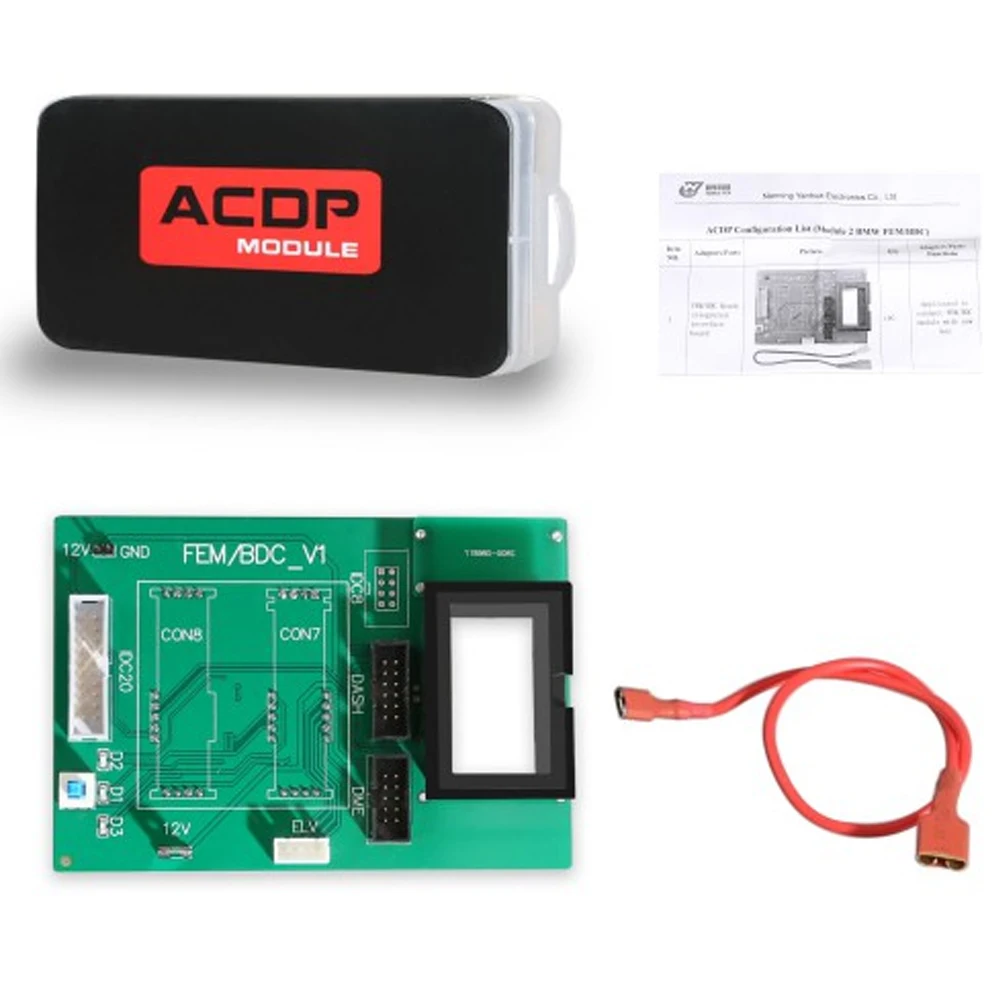 US $319.56 Yanhua Mini ACDP Module2 For BMW FEMBDC Support IMMO Key Programming Odometer Reset Module Recovery Data Backup