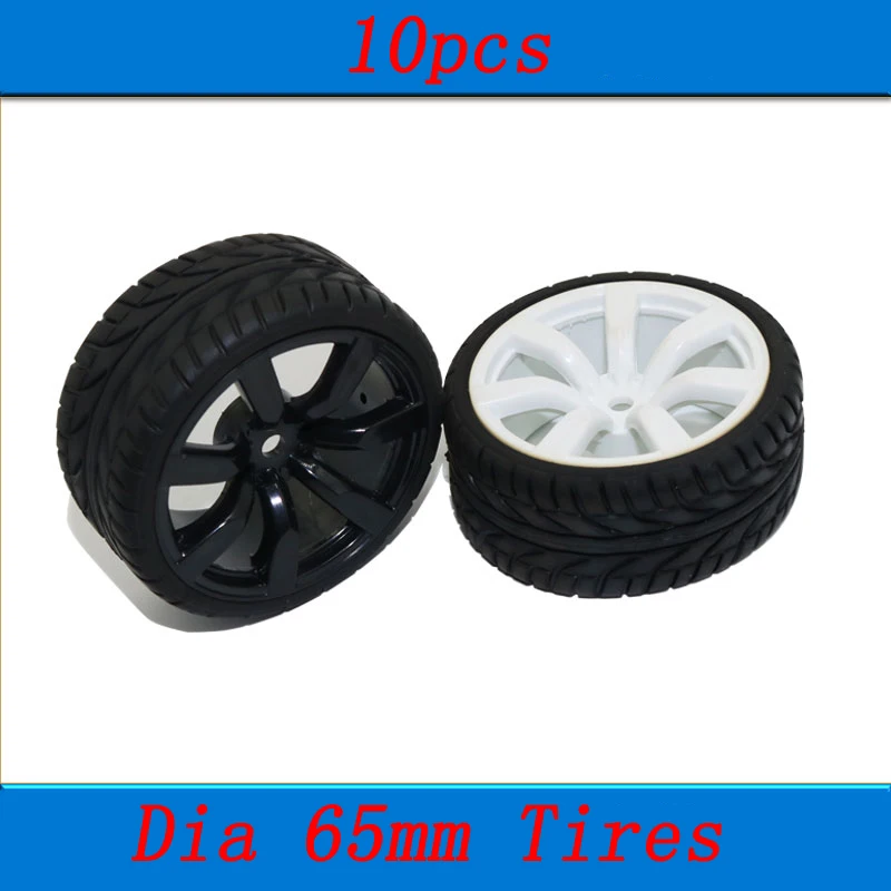 10 шт. DIY ручной работы Автомобили Робот Модель шины обода колеса кожи w/Губка