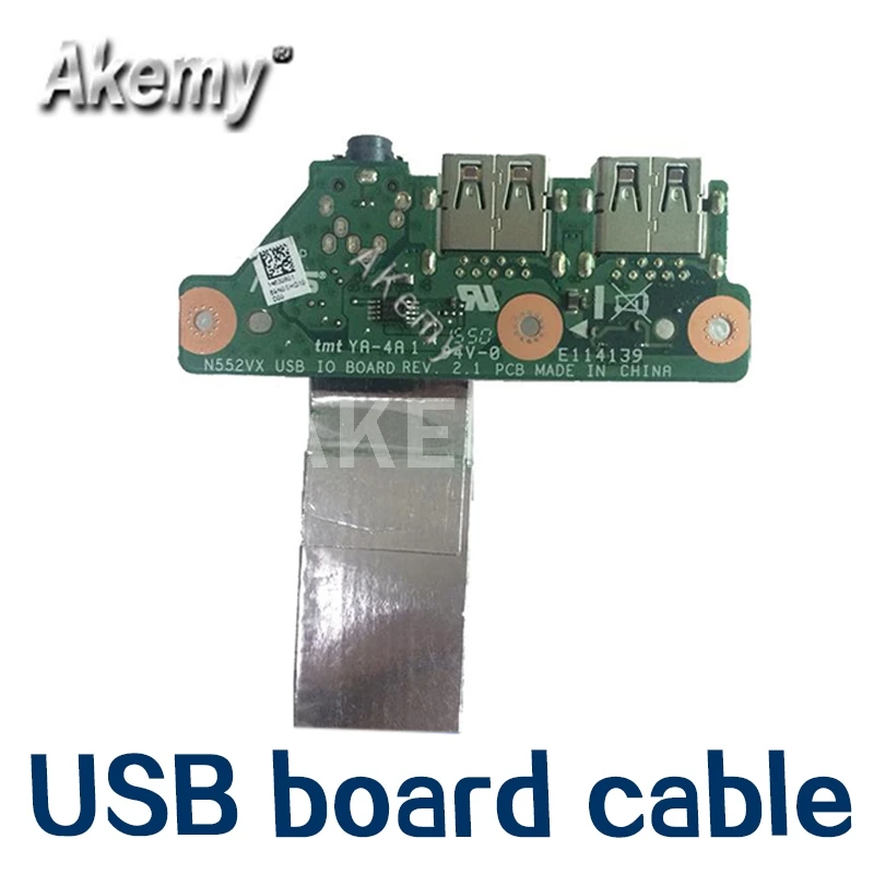 Для For Asus VivBooK N552 N552V N552VX USB кабель IO FFC 40 PIN L139 WR00178076 | Компьютеры и офис