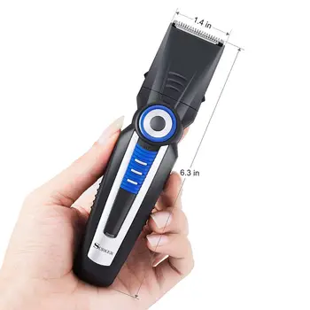 

5 in 1 Electric Barber Hair Trimmer Nose Hair Clipper Beard Chamfer Shaving Machine Multi-function Multi-head Waterproof Razor