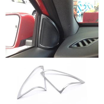 

for Mercedes Benz A Class W176 2013-2018 Chrome ABS Door o Tweeters Speaker Cover Trim