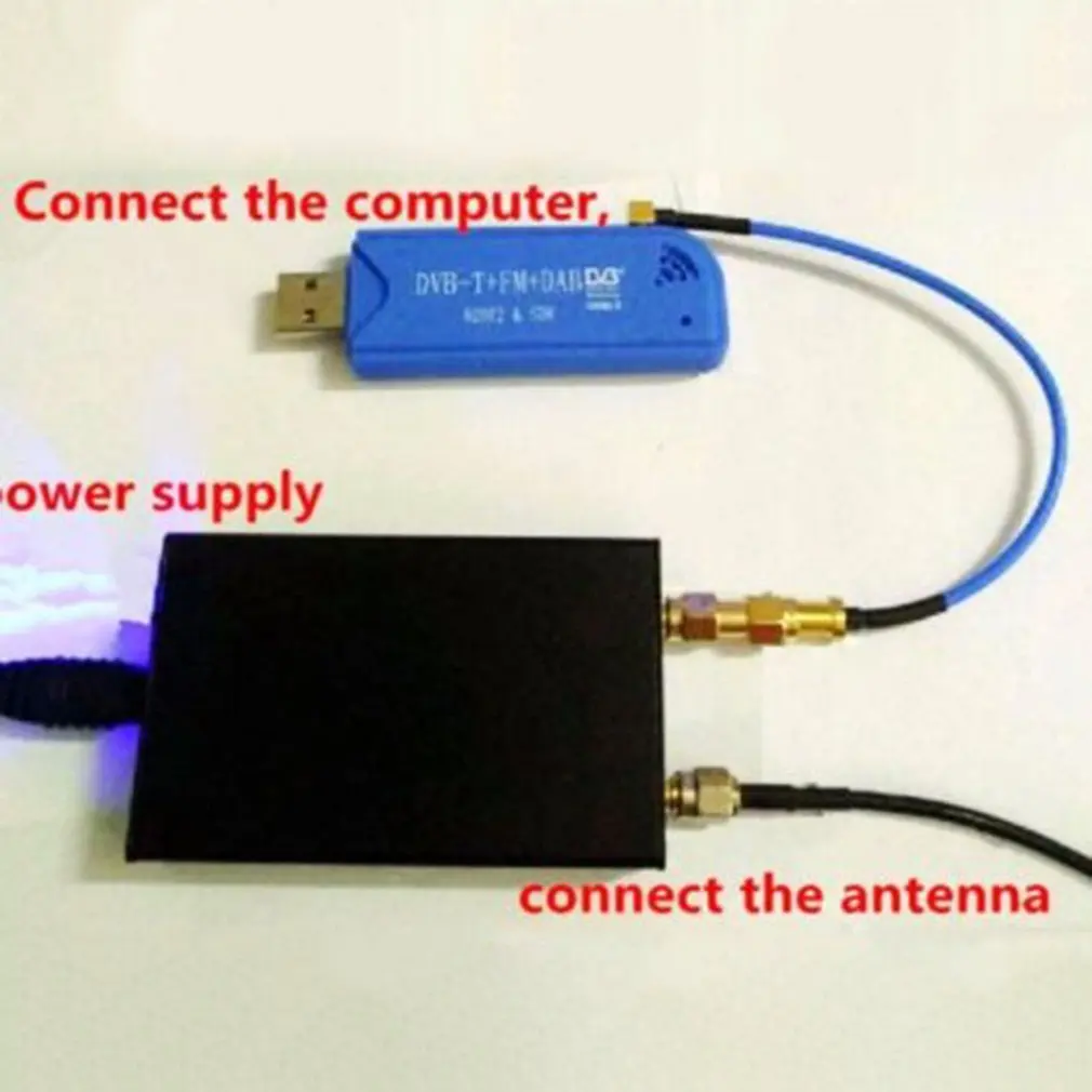 150 K-30 MHZ HF upконвертер для RTL2383U SDR приемника с алюминиевым корпусом UPCONVETER с кабелем передачи данных USU