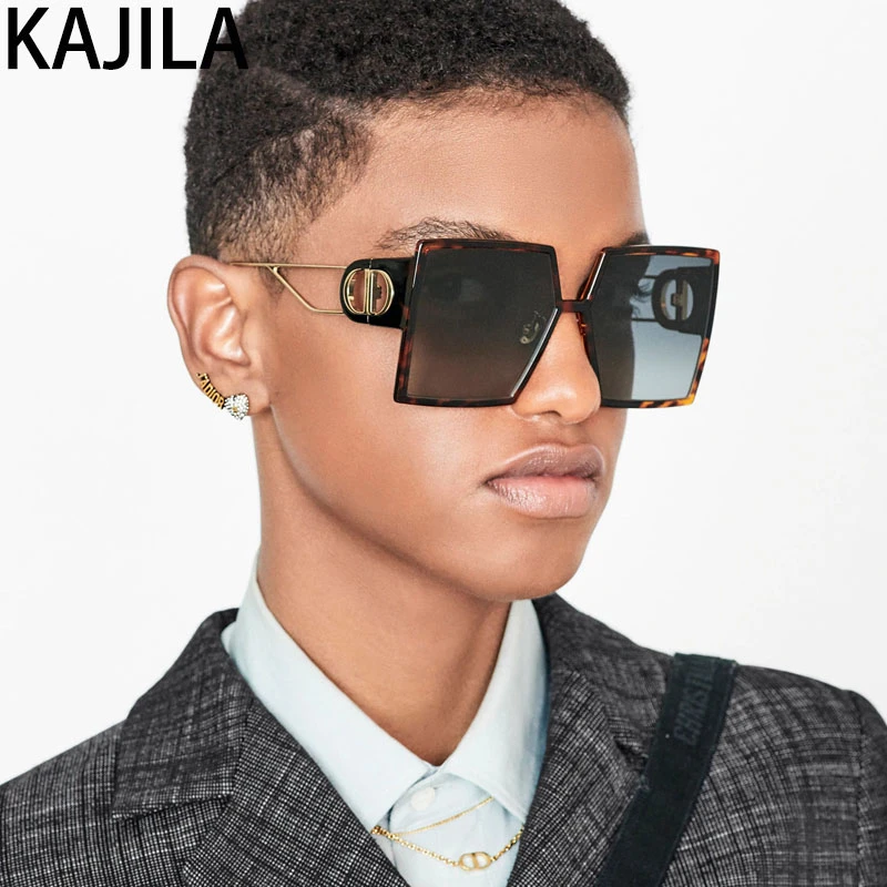 

Fashion Square Oversized Sunglasses Women 2020 Brand Designer Men Sun Glasses Shades For Women Vintage Eyewear zonnebril dames