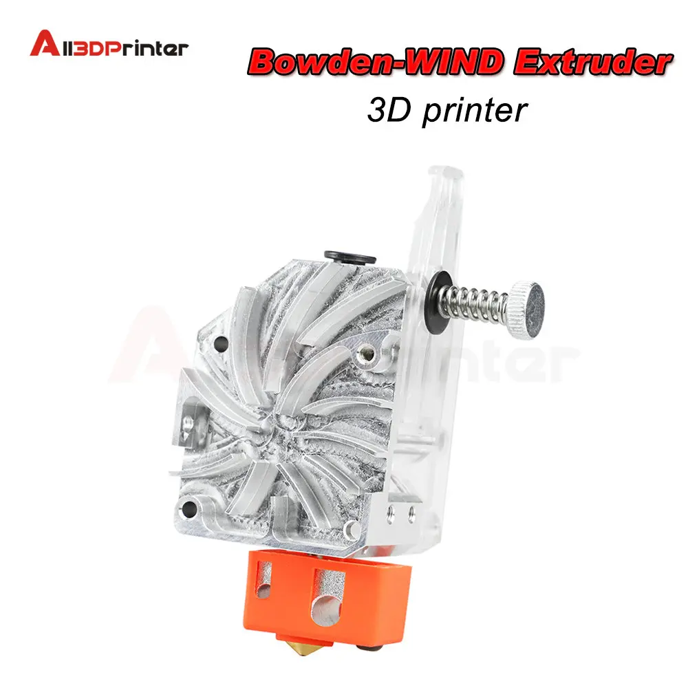 3D Printer Parts NF WIND V6 All Metal  Dual-drive Extruder Kit Upgrade Bowden Ender 3 Upgrade Short-distance Printing 3d printed brushless motor