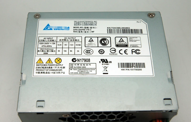 Блок питания для Hanker 8632 8616 20P 200W Питание DPS-200PB-176 C DPS-200PB-176 в DPS-200PB-176 G GW-M200HSDA DPS-80PB-10A