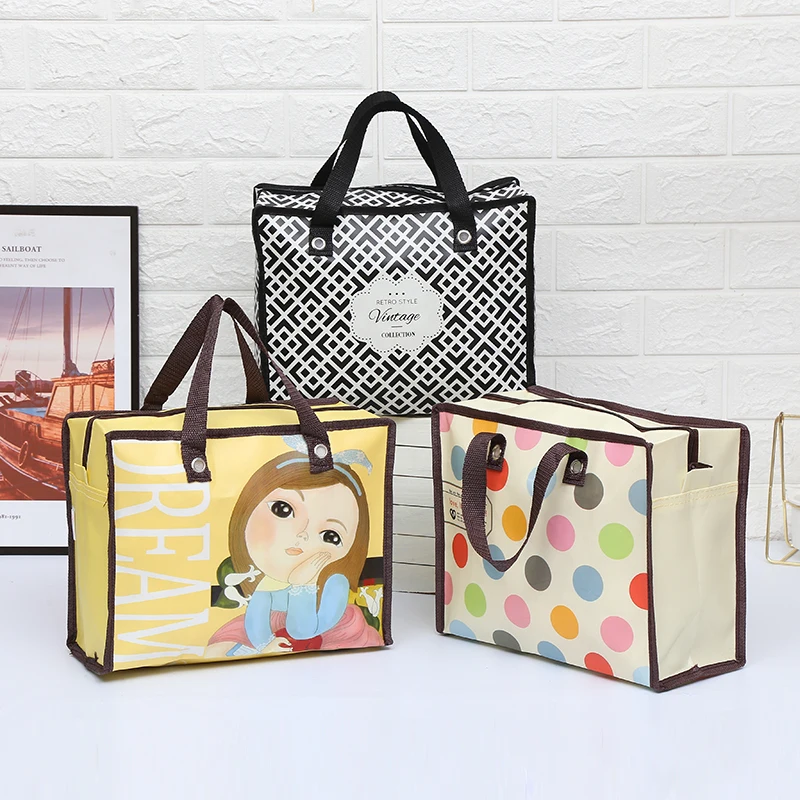 Eco-Friendly Non-Woven Cartoon Tote Bag