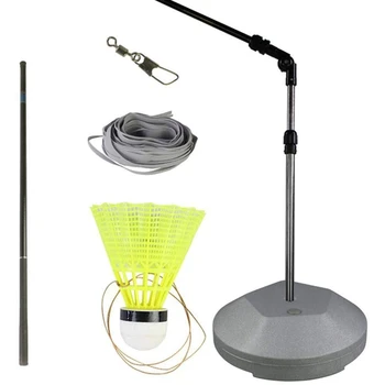 

Single Badminton Training Racket Robot Trainer Badminton Accessories Fast Rebound Machine Raquette Badminton