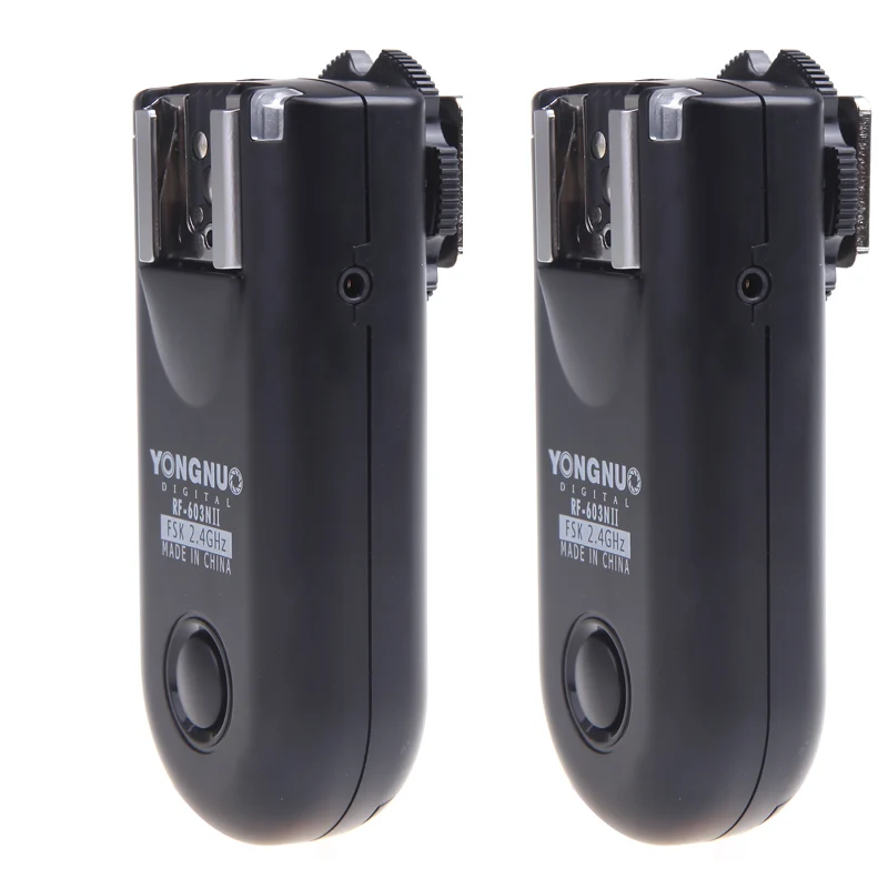 YongNuo RF-603N II беспроводной дистанционный триггер вспышки N3 для Nikon D90 D600 D3000 D5000 D7000