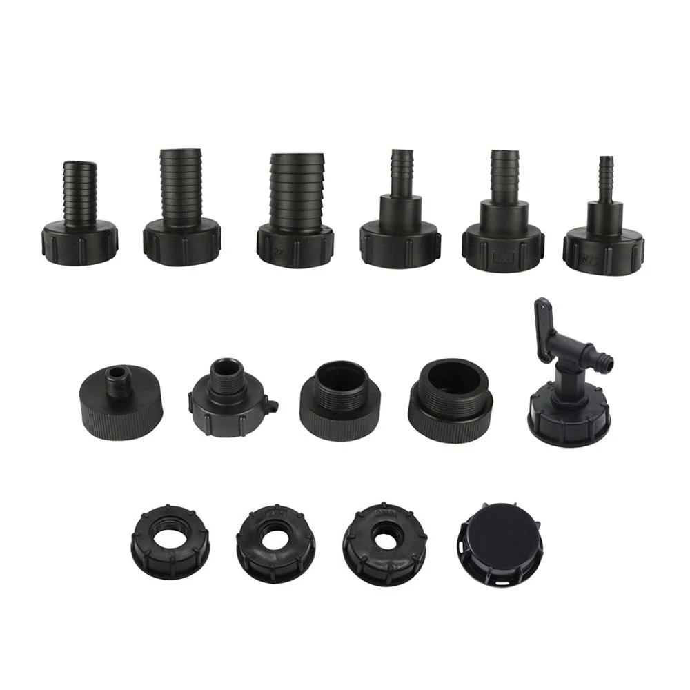 

S60 грубая резьба на 1/2 "3/4" 1 "1,25" 1,5 "2" интерфейс IBC бак адаптер клапан сливной соединитель поставки IBC бак фитинг