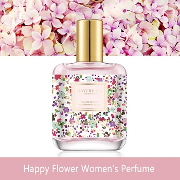 

Brand Floral Perfume Bottle For Women Elegant Cologne Lasting Fresh Fragrance Temptation Romantic Scent Water