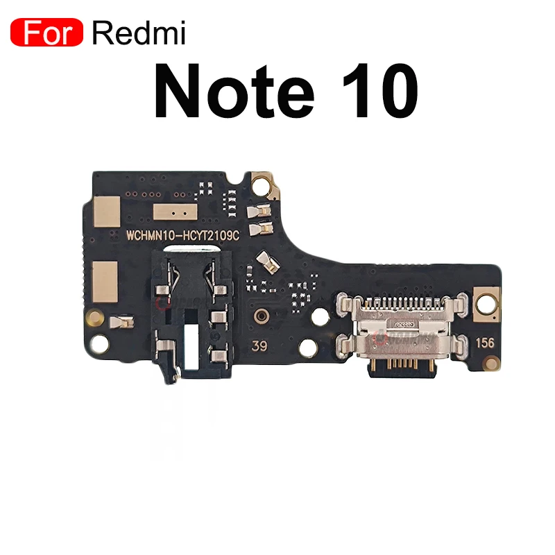 Flex Cable Charger Port Flex Cable For Xiaomi Redmi Note 10 USB Charging Port Mic Microphone Connector Main Motherboard And LCD