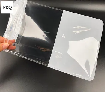 

18x22cm 11 Colors Plastic Zipper Lock Bag Self Seal Storage Bag Portable Packaging Bag for Underwear Transparent Gift Bag 50pcs