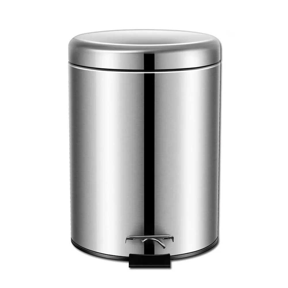 Step Bins нержавеющая сталь сатин квадратная мусорная корзина контейнер для