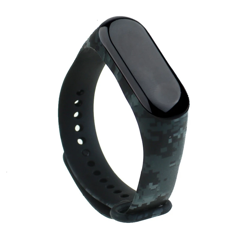 Подходит для mi band 4 спортивный силиконовый ремешок для Xiaomi mi band 3/4 сменный ремешок для браслета